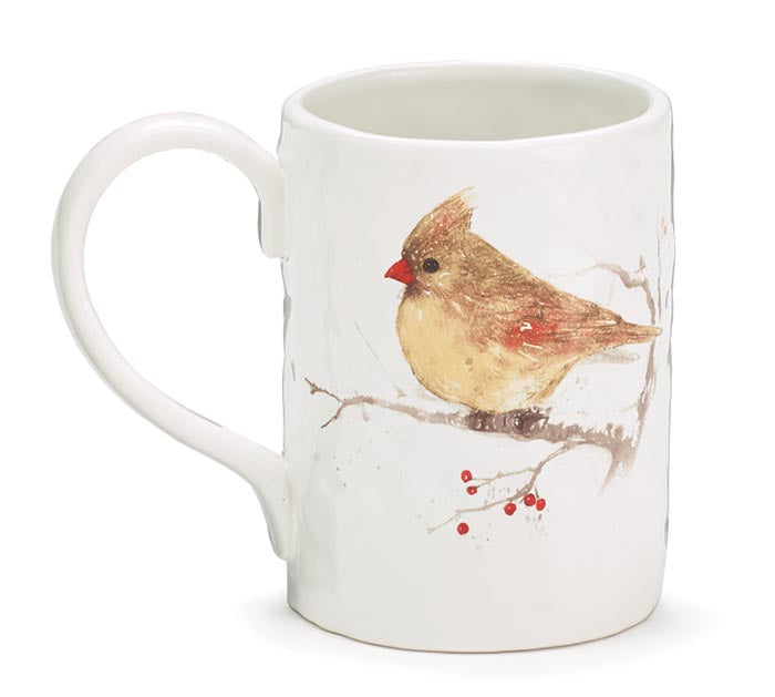 Winter Blessings Cardinal Mug