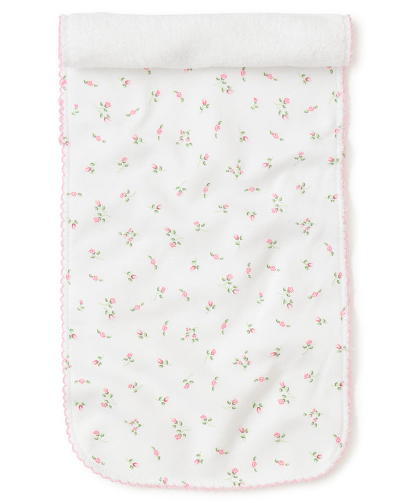 Kissy Kissy Garden Roses Burp Cloth