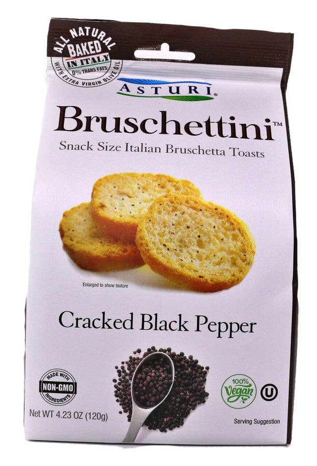 Asturi Classico Black Pepper Bruschettini