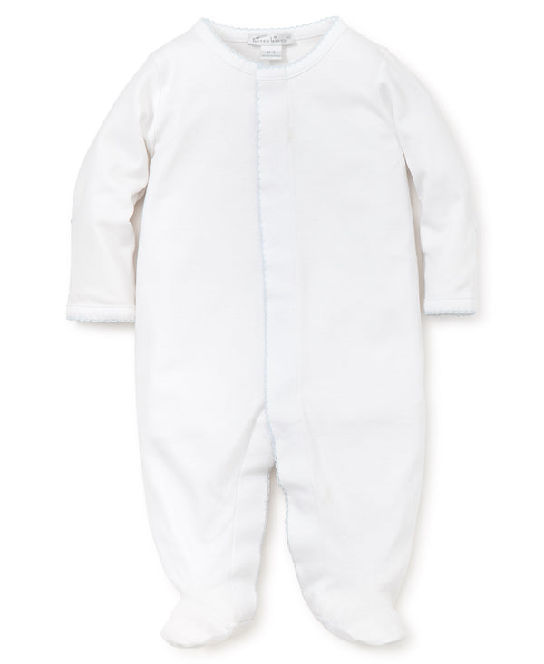 Kissy Kissy Basics Footie White/Blue