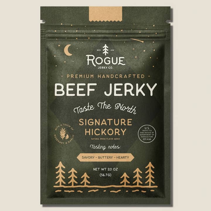 Rogue Beef Jerky - Signature Hickory