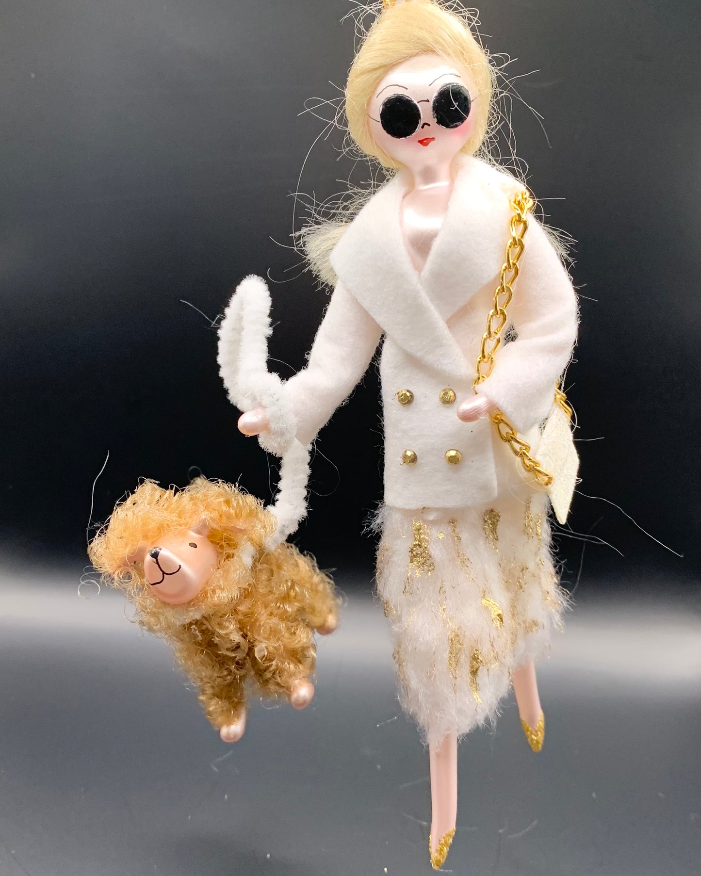 De Carlini Fashion Lady with Dog