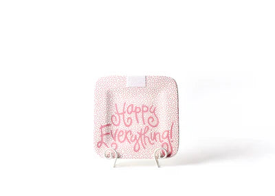 Happy Everything Pink Skinny Stripe Mini Happy Everything! Platter