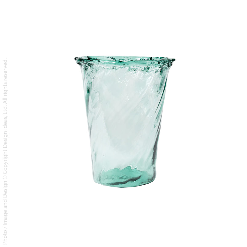 Nile River Round Vase