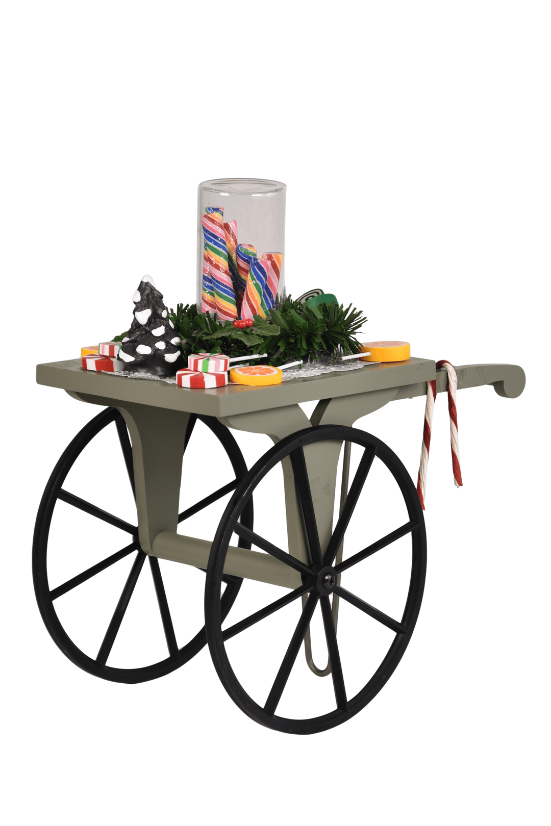 Byers' Choice Candy Cart
