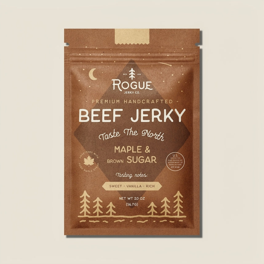 Rogue Beef Jerky - Maple & Brown Sugar