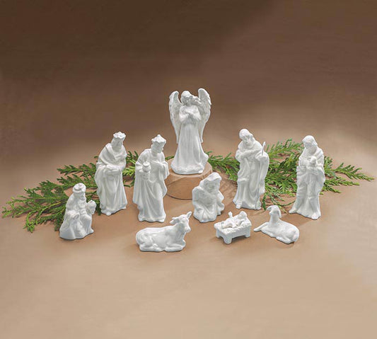 Porcelain Nativity Set