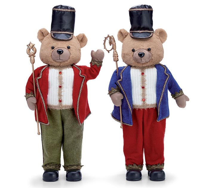 27" Plush Nutcracker Bear