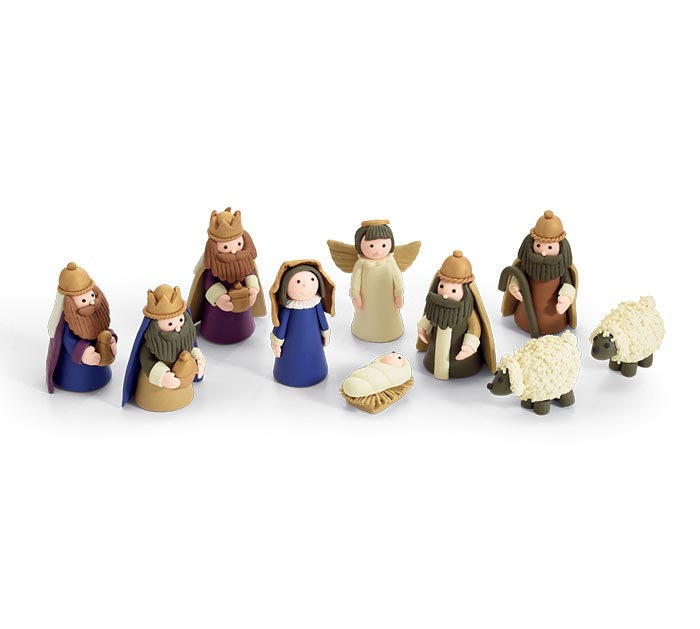 Clay Dough Nativity Gift Set