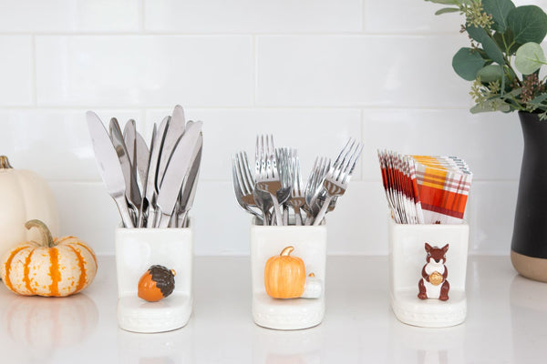Nora Fleming Nuts about Fall Ceramic Mini