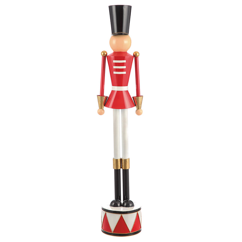 Red and White Nutcracker