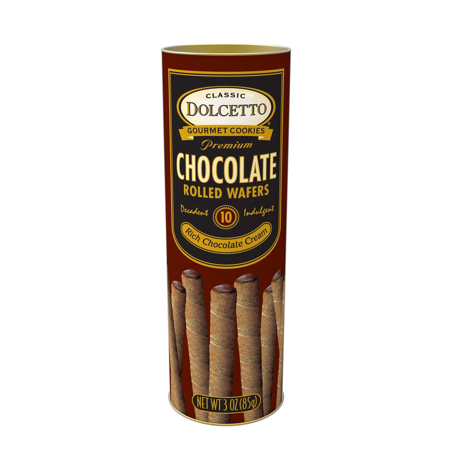 Dolcetto Wafer Rolls- Chocolate
