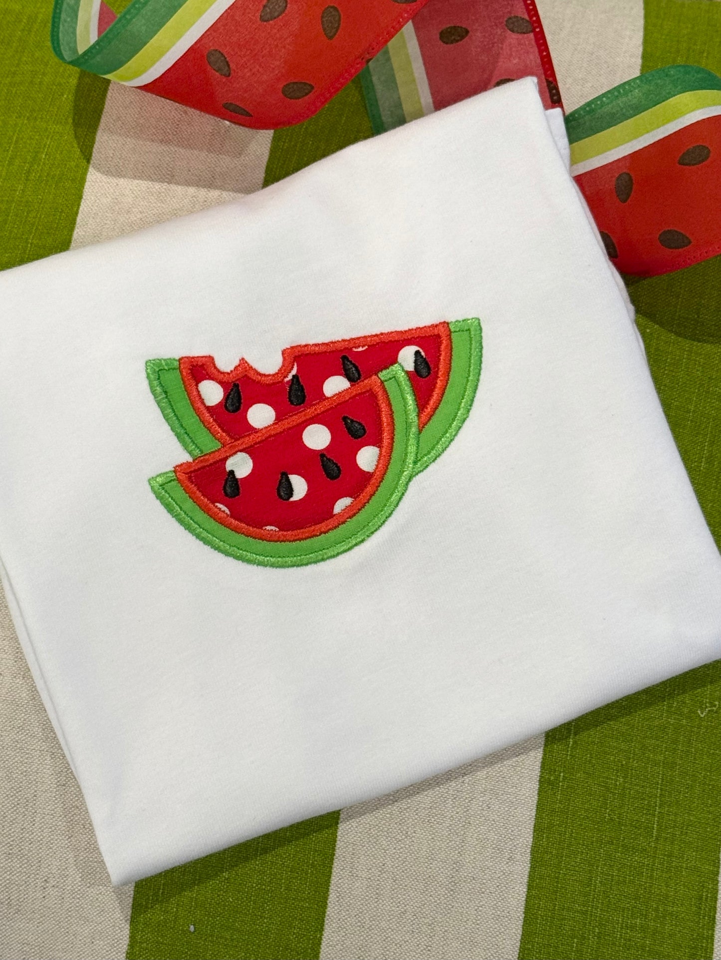 *PRE-SALE* Girl's Watermelon Applique Shirt