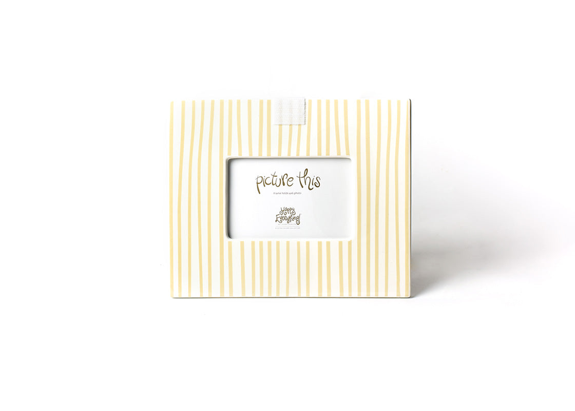 Happy Everything Neutral Skinny Stripe Frame