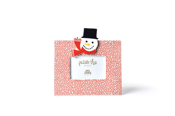 Happy Everything Red Small Dot Mini Frame