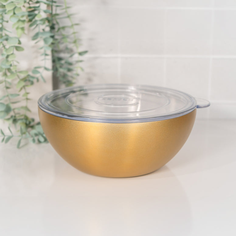 Served Insulated Serving Bowl - Golden