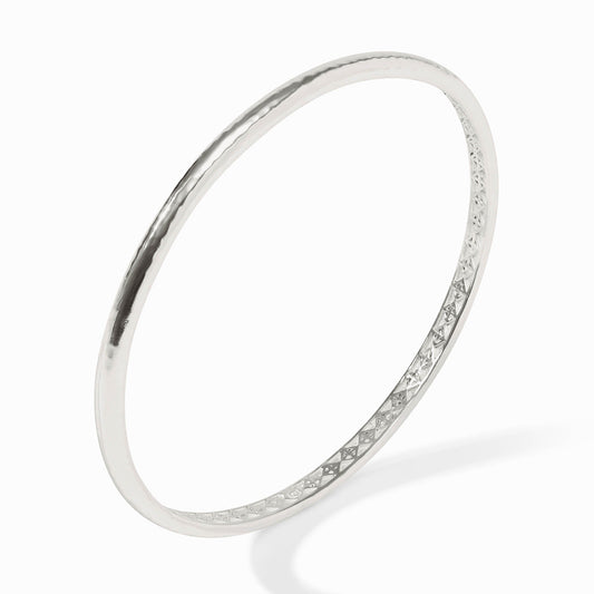 Julie Vos SILVER Havana Demi Bangle