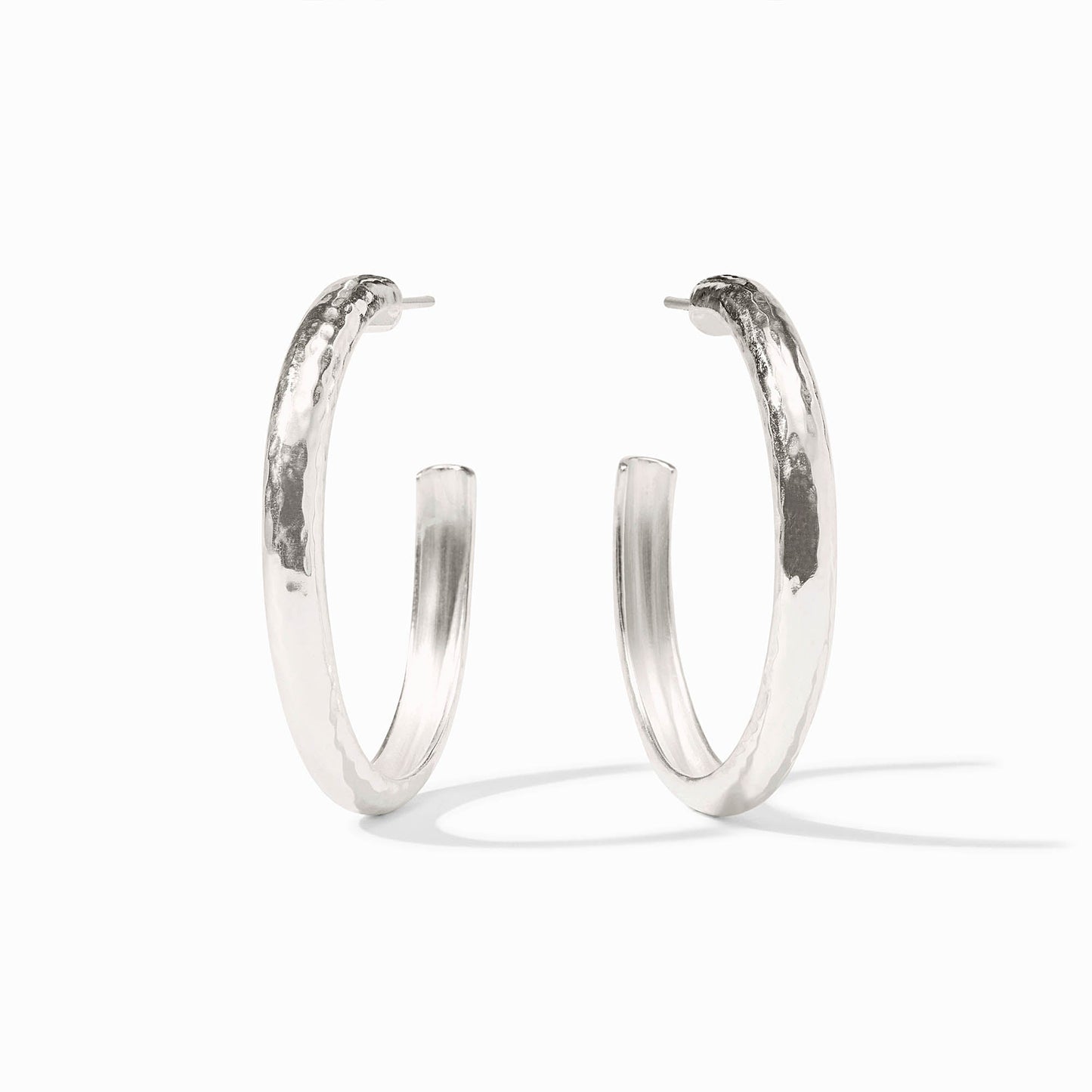 Julie Vos SILVER Havana Hoop Earring