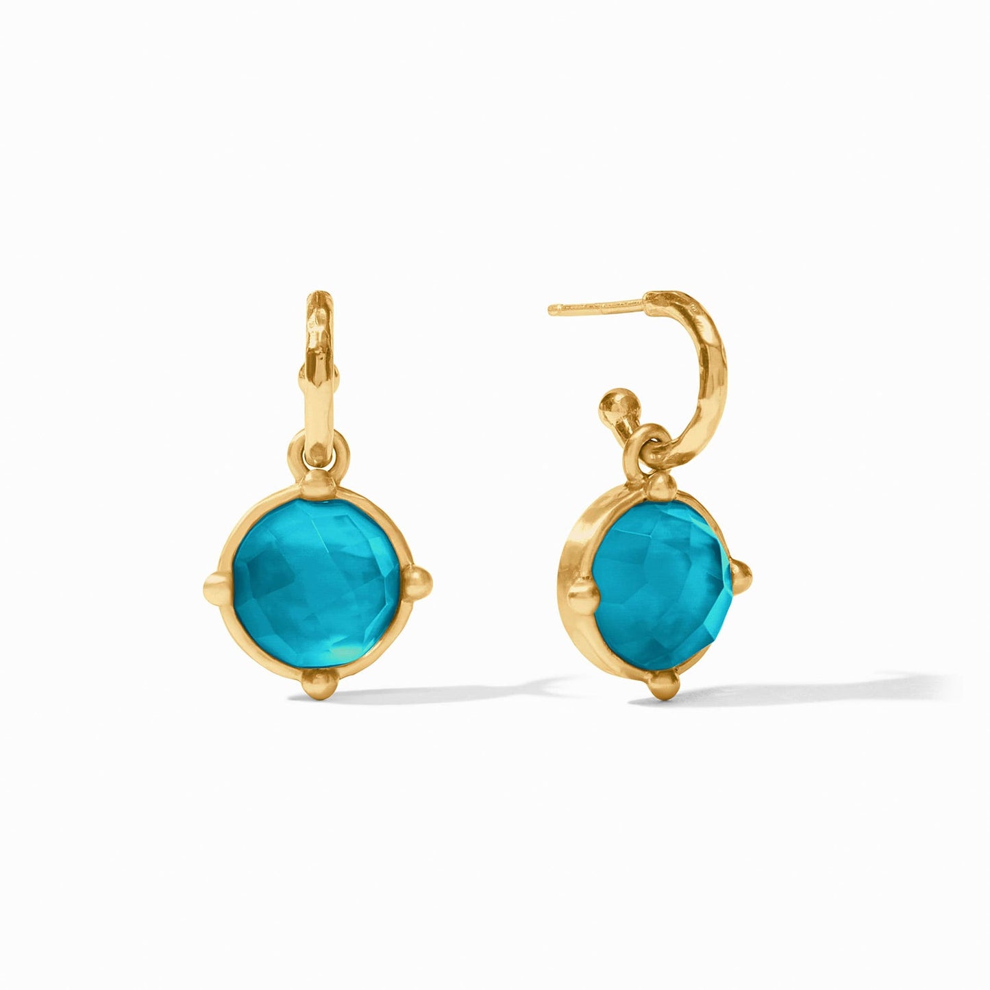 Julie Vos Honeybee Hoop & Charm Earring