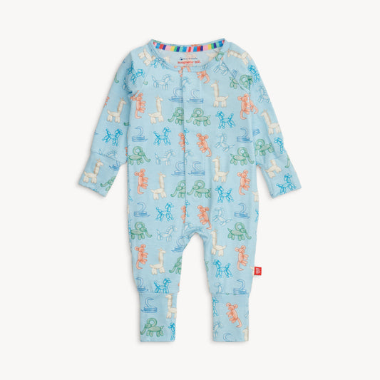 Blue Party Animal Coverall