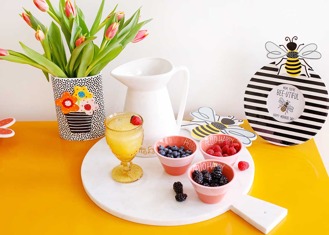 Happy Everything Flowers Mini Attachment