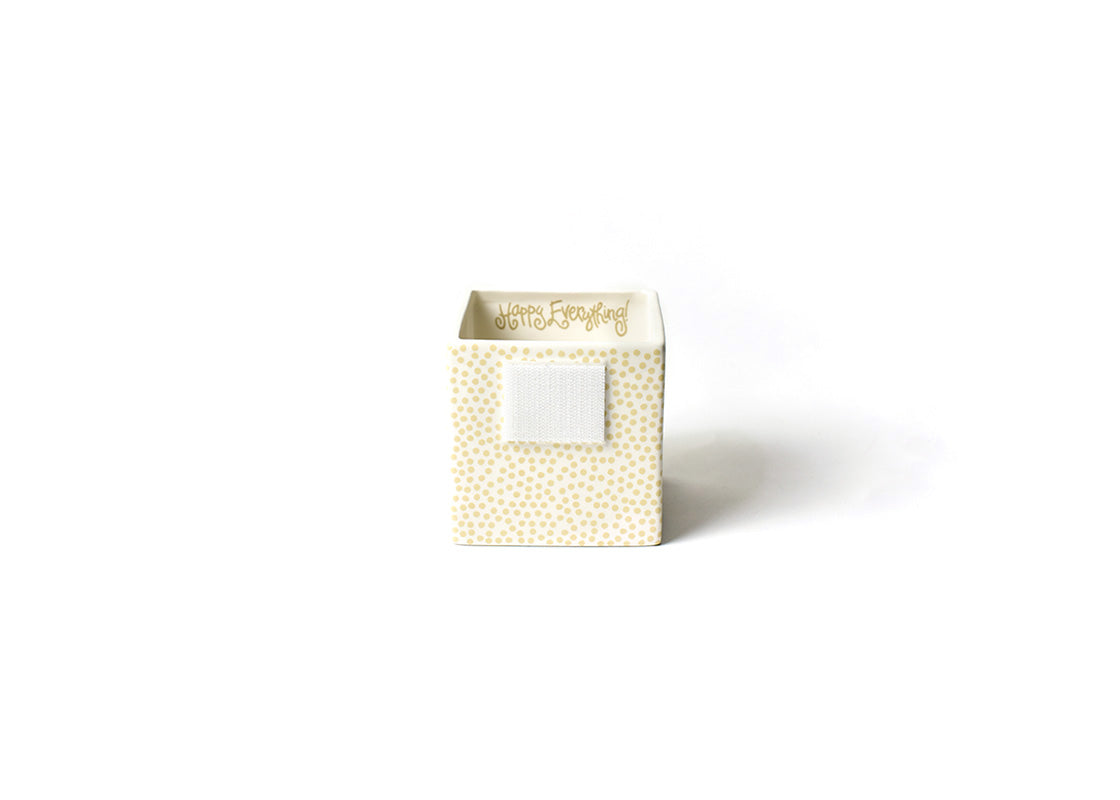 Happy Everything Neutral Small Dot Small Mini Nesting Cube