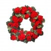 Red Geranium Wreath