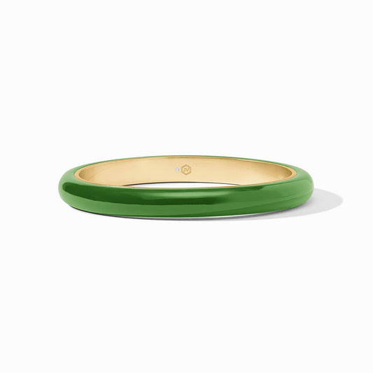 Julie Vos Madison Statement Bangle Palmetto Green