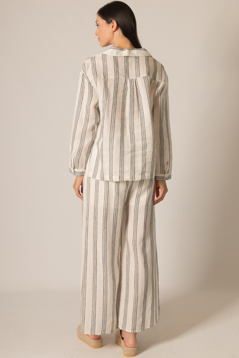 Wide Leg Linen Pant