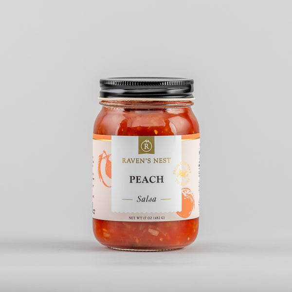 Raven's Nest Peach Salsa
