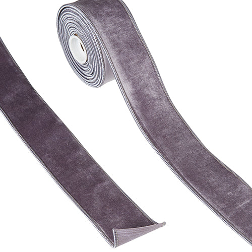 Amethyst Velvet Ribbon
