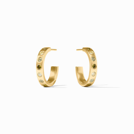 Julie Vos Rainbow Hoop - Shades of Jade