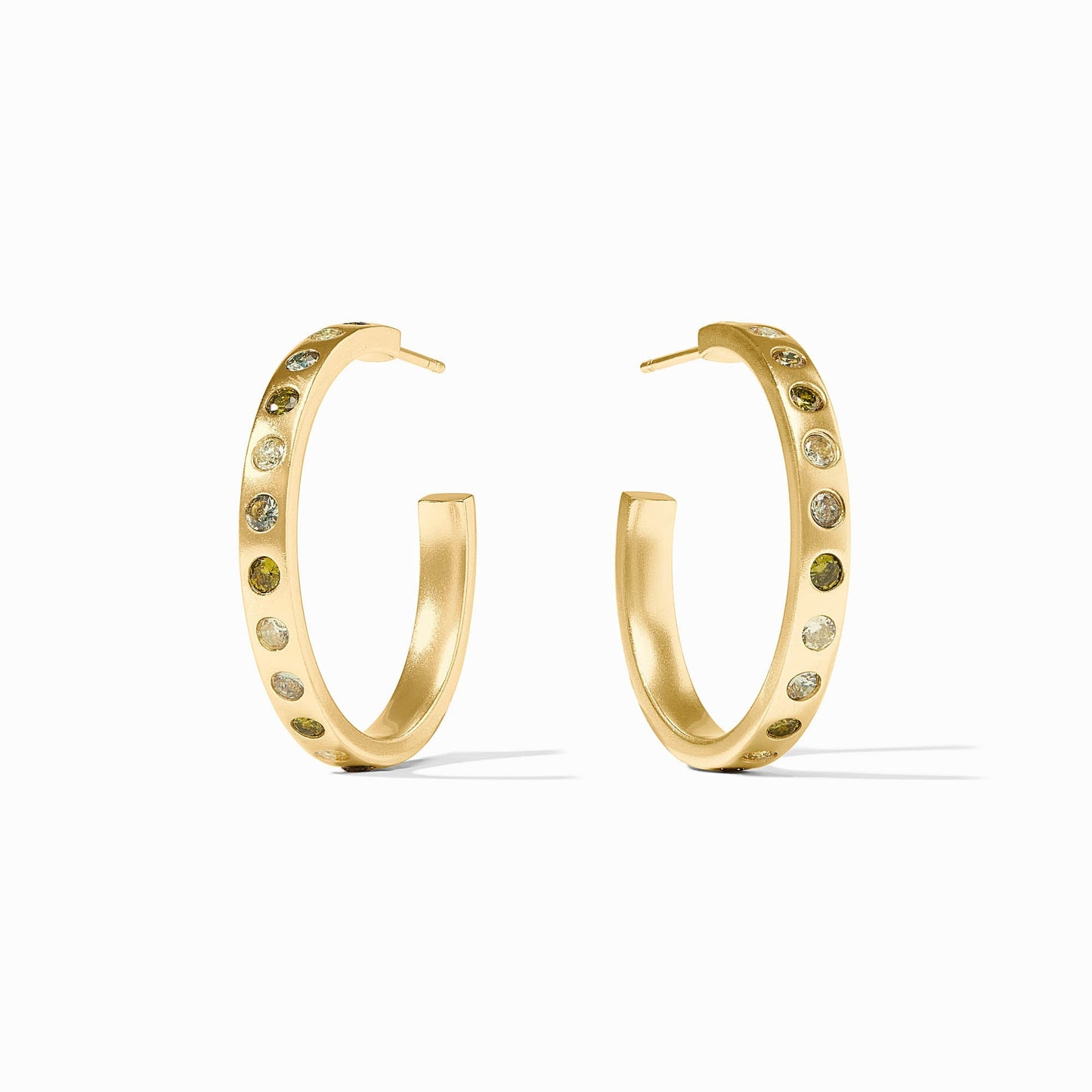 Julie Vos Rainbow Hoop - Shades of Jade
