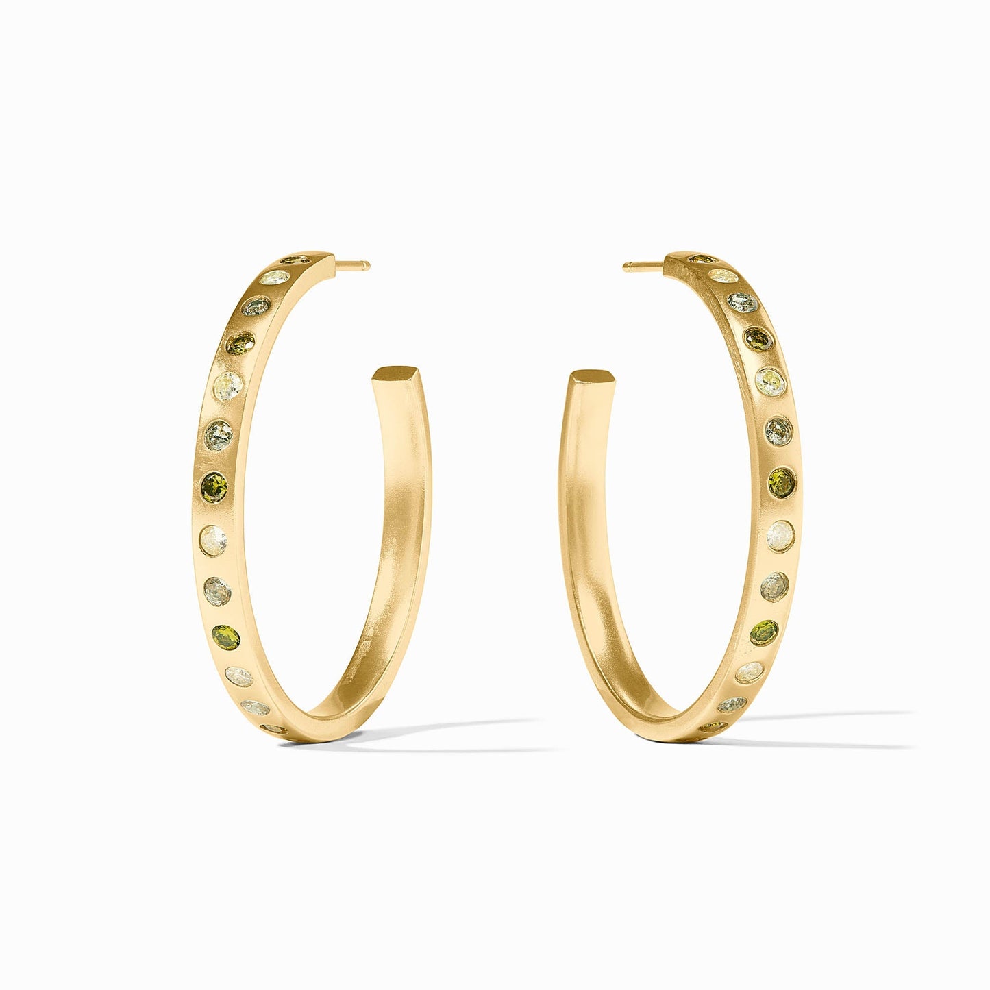 Julie Vos Rainbow Hoop - Shades of Jade