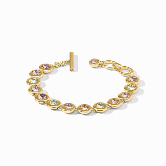 Julie Vos Rainbow Tennis Bracelet - Champagne