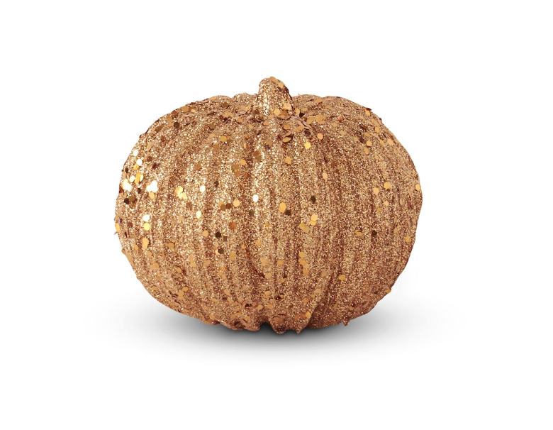 Orange Glittery Pumpkins