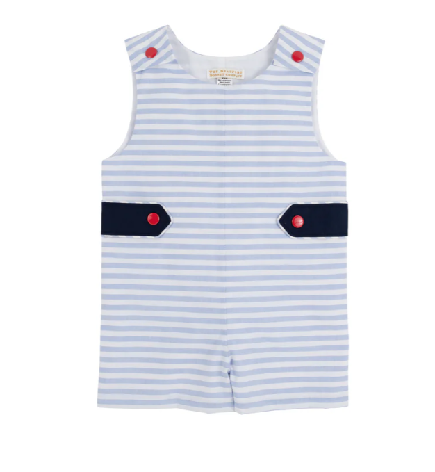 TBBC Jack Keene Jon Jon- Park City Periwinkle Stripe