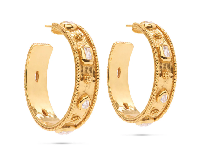 Capucine De Wulf Berry Hoop Earrings