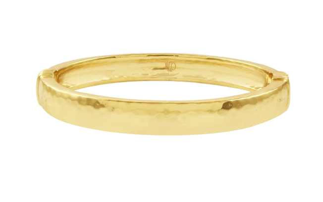 Capucine De Wulf Cleopatra Oval Hinged Bangle