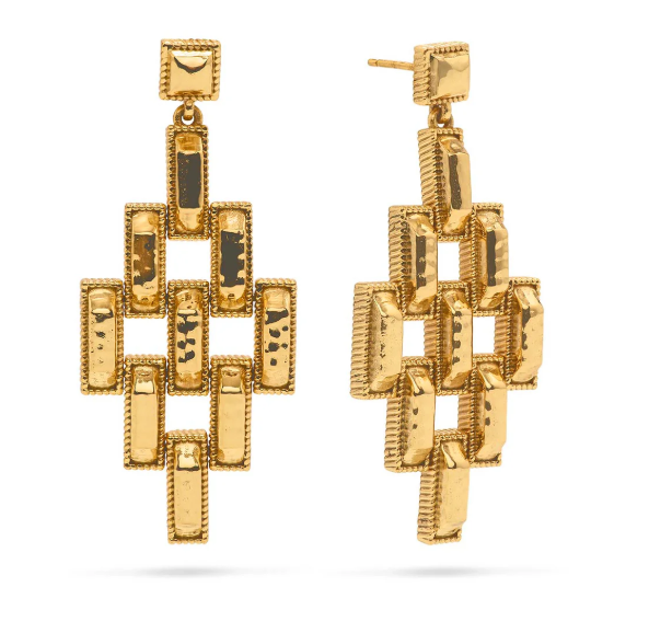 Capucine De Wulf Pathway Post Drop Earrings