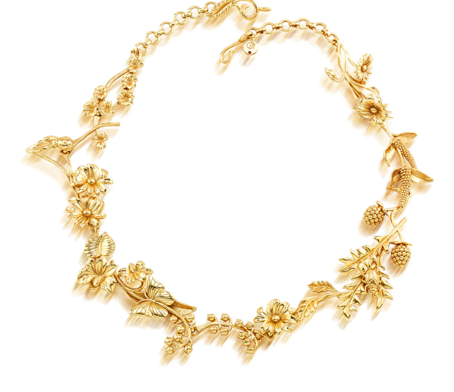 Capucine De Wulf Meadow Wildflower Necklace