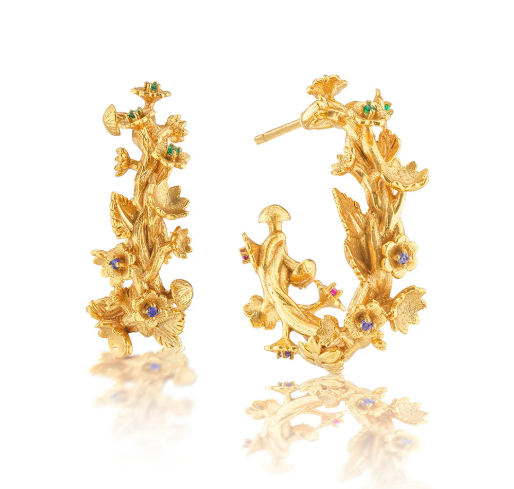 Capucine De Wulf Meadow Small Hoop