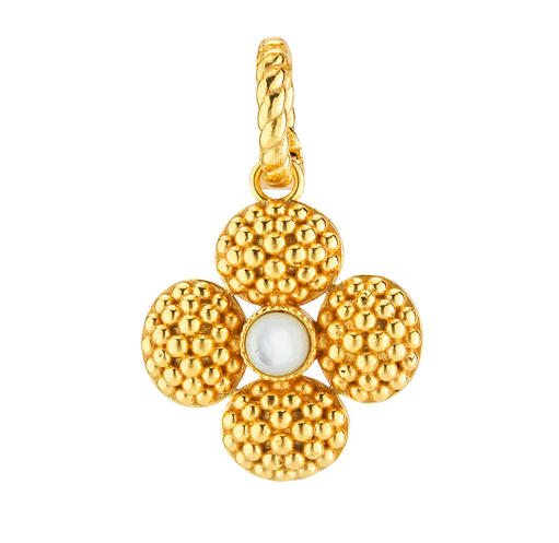 Capucine De Wulf Berry Clover Double Sided Pendant