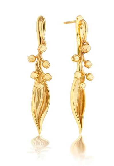 Capucine De Wulf Meadow Lily of the Valley Earrings
