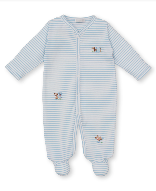 Kissy Kissy Playground Pups Footie