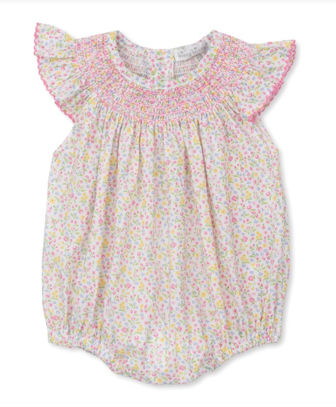 Kissy Kissy Garden Trellis Smocked Bubble