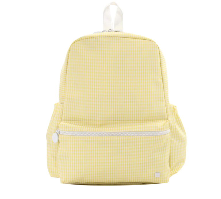 TRVL Backpacker- Gingham Buttercup