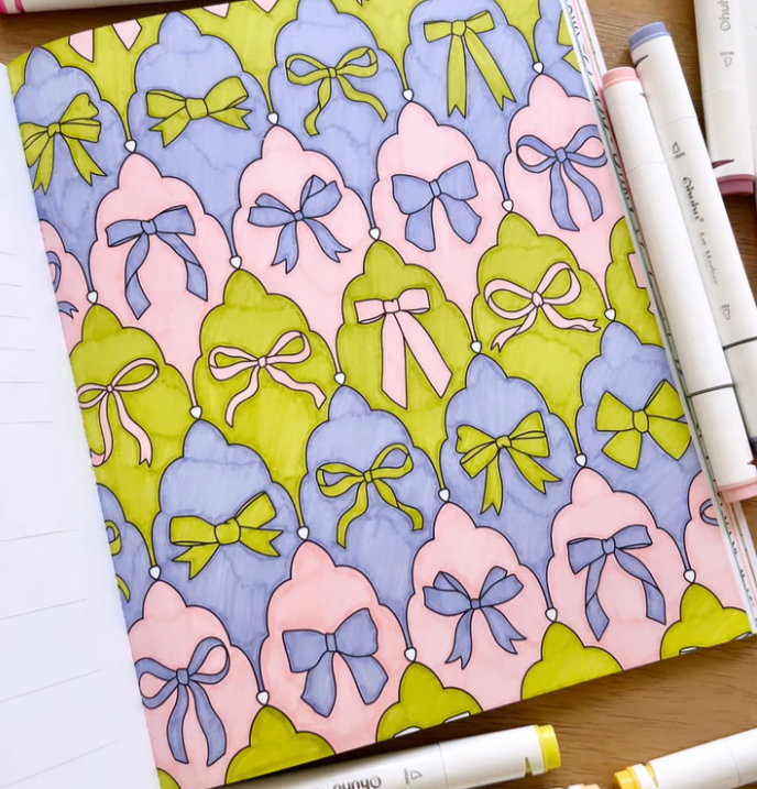 Put A Bow On It Coloring Book