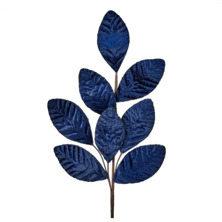 Blue Velvet Glitter Stems