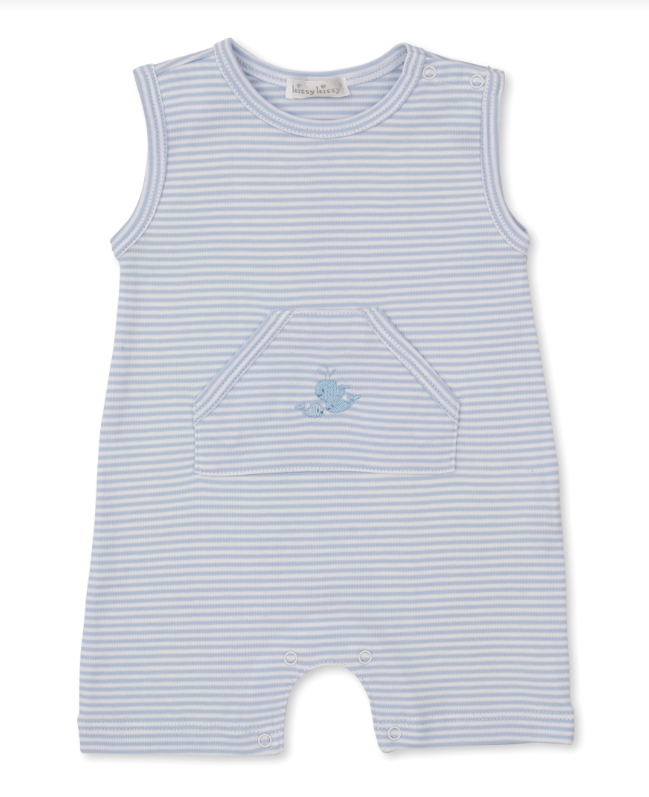 Kissy Kissy Whale Wonder Sleeveless Playsuit